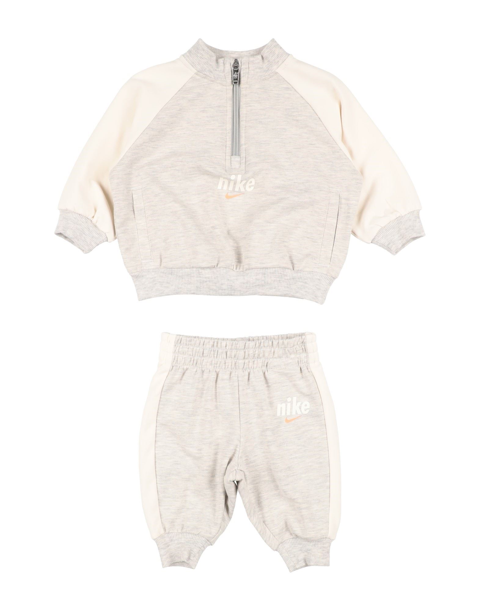 ԥ볫NIKE 륺 0-24  ٥ӡå ١ 18 åȥ 58% / ݥꥨƥ 38% / ݥꥦ쥿 4% E1D1 HALF ZIP SET