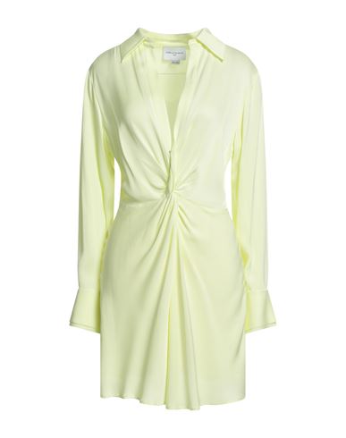 Isabelle Blanche Paris Woman Mini Dress Lime Green Size Xxs Viscose