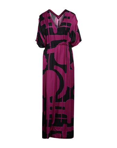 Pierantonio Gaspari Woman Maxi Dress Mauve Size 10 Viscose In Purple