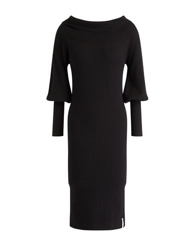 Shop Hinnominate Woman Mini Dress Black Size S Viscose, Polyester, Polyamide
