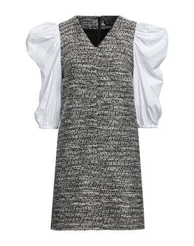 Shop Karl Lagerfeld Woman Mini Dress Black Size 8 Polyester, Cotton, Acrylic