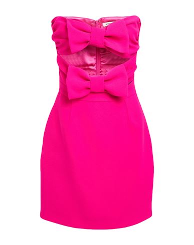 Shop New Arrivals Woman Mini Dress Fuchsia Size 6 Pes - Polyethersulfone In Pink