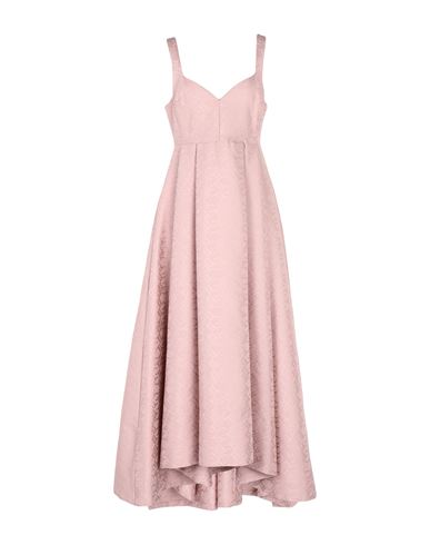 Pinko Woman Maxi Dress Blush Size 8 Polyester, Cotton