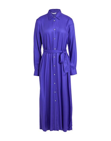 Shop Caliban Woman Maxi Dress Purple Size 14 Viscose