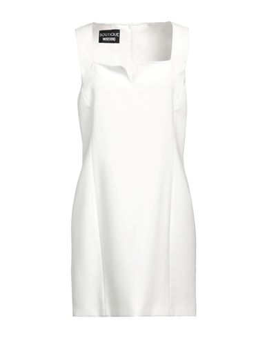Shop Boutique Moschino Woman Mini Dress White Size 6 Polyester