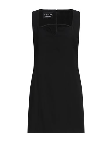 Boutique Moschino Woman Mini Dress Black Size 8 Polyester In Black