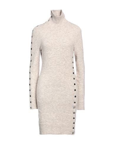 Isabel Marant Woman Mini Dress Sand Size 10 Polyamide, Acrylic, Alpaca Wool, Wool, Elastane In Neutral