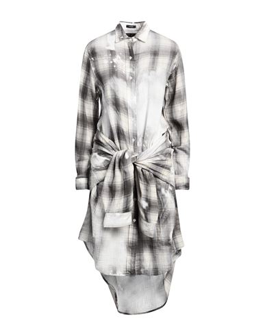 Shop R13 Woman Midi Dress Grey Size M Cotton