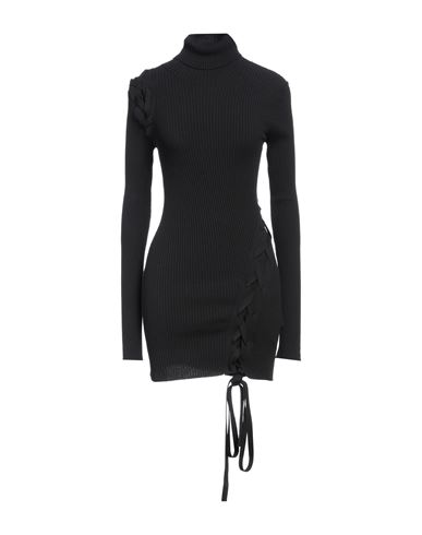 Shop Ssheena Woman Mini Dress Black Size M Viscose, Polyester