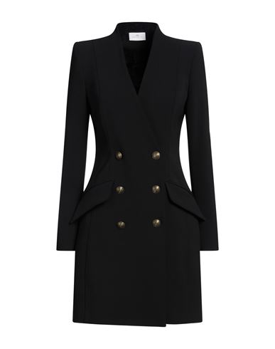 Shop Nenette Woman Mini Dress Black Size 8 Polyester, Elastane