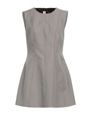 Shop Marni Woman Mini Dress Beige Size 10 Wool, Polyester