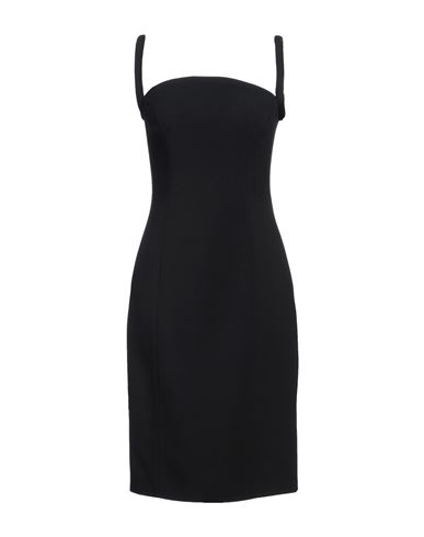 Shop Versace Woman Midi Dress Black Size 8 Acetate, Viscose