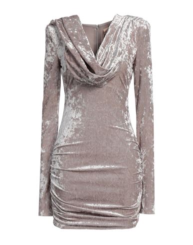 Aniye By Woman Mini Dress Taupe Size 6 Polyester, Elastane