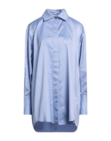 Shop Patou Woman Shirt Light Blue Size 4 Polyester