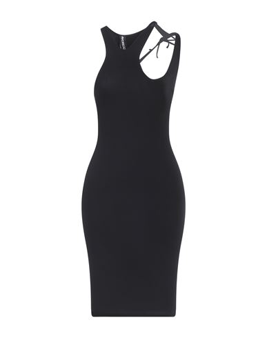 Andreädamo Andreādamo Woman Mini Dress Black Size S/m Polyamide, Elastane