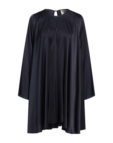 Forte Forte Forte_forte Woman Mini Dress Midnight Blue Size 3 Silk, Elastane