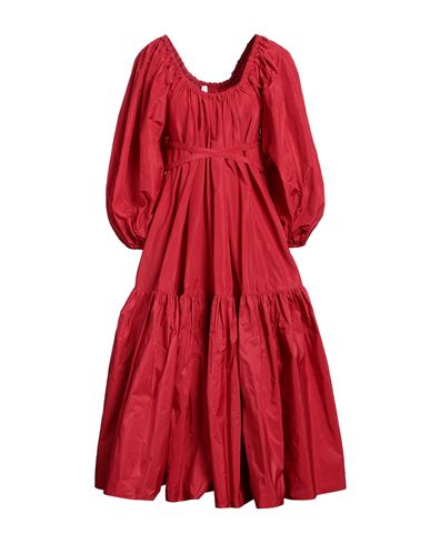 Shop Patou Woman Midi Dress Red Size 6 Polyester