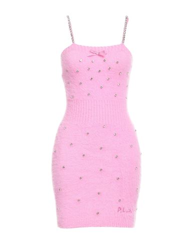 Philosophy Di Lorenzo Serafini Woman Mini Dress Pink Size 6 Polyamide, Elastane In Multi