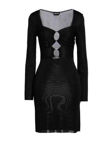 Tom Ford Woman Mini Dress Black Size M Viscose