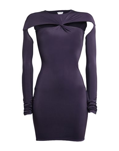 Amazuìn Woman Mini Dress Purple Size Onesize Polyamide, Elastane