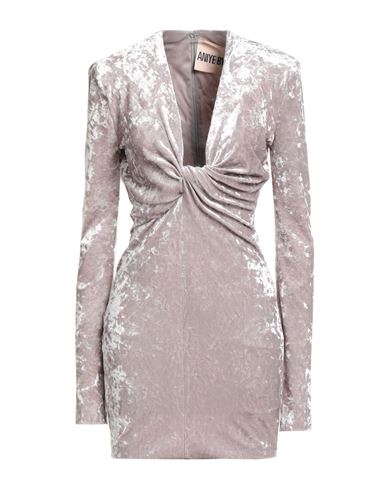 Aniye By Woman Mini Dress Taupe Size 10 Polyester, Elastane