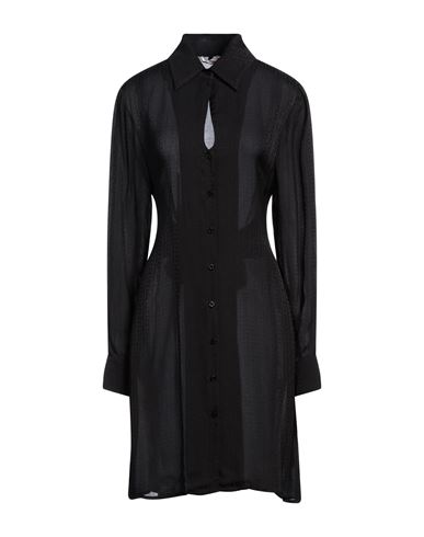 Midi-Kleid Damen Schwarz 32,34,36,38,40 Damen