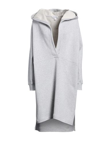 Alaïa Woman Midi Dress Light Grey Size S Cotton In Gray
