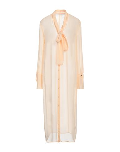 Patrizia Pepe Woman Midi Dress Apricot Size 10 Viscose In Orange