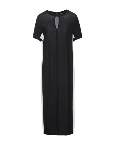 Bruno Manetti Woman Midi Dress Black Size 6 Viscose, Polyamide