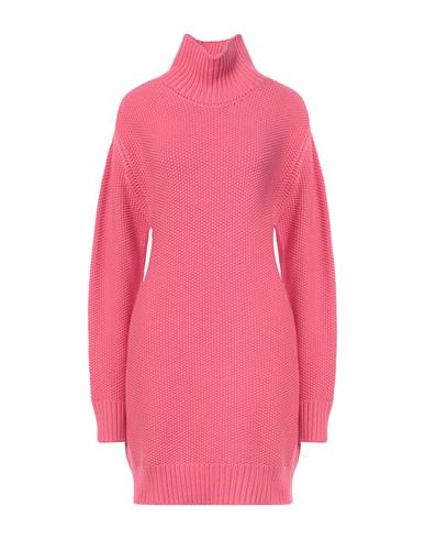 Shop Sa Su Phi Woman Mini Dress Fuchsia Size 2 Cashmere In Pink