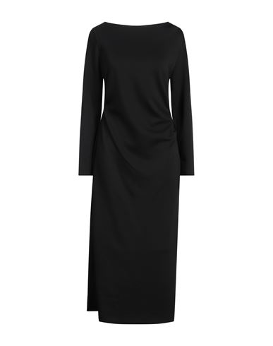 Shop Meimeij Woman Maxi Dress Black Size 6 Polyester, Elastane