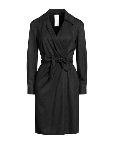 Shop Pennyblack Woman Mini Dress Steel Grey Size 10 Polyester, Viscose, Elastane