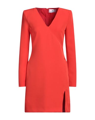 Shop Chiara Ferragni Woman Mini Dress Red Size 6 Polyester, Elastane