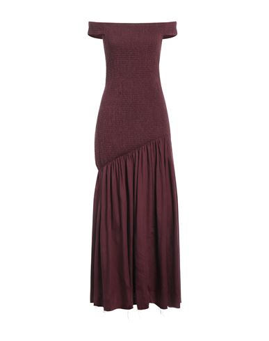 Shop Gabriela Hearst Woman Maxi Dress Deep Purple Size 4 Linen