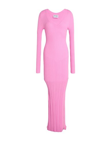 Vestido midi Mujer Rosa S Mujer