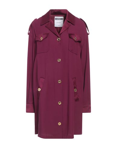 Moschino Woman Mini Dress Garnet Size 12 Acetate, Viscose In Purple