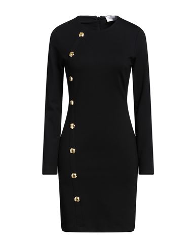 Shop Gaelle Paris Gaëlle Paris Woman Mini Dress Black Size 10 Viscose, Polyamide, Elastane