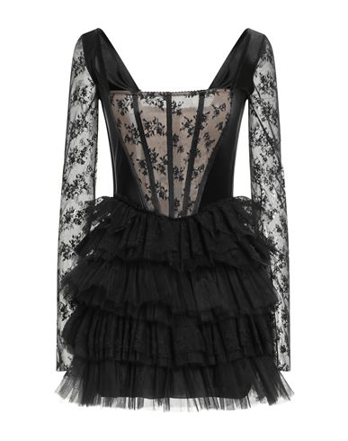 Aniye By Woman Mini Dress Black Size 4 Polyester, Elastane, Polyamide