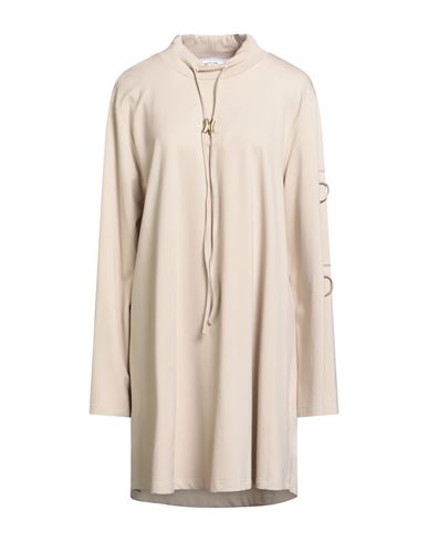 Jijil Woman Mini Dress Beige Size 12 Viscose, Polyamide, Elastane In Neutral