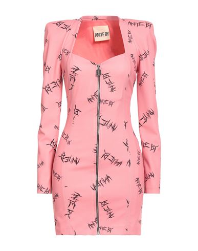Aniye By Woman Mini Dress Pink Size 8 Polyester, Elastane In Pink