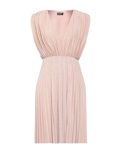 Liu •jo Woman Mini Dress Blush Size 6 Viscose, Polyester, Polyamide, Elastane In Pink