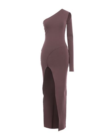 Rick Owens Woman Maxi Dress Mauve Size M Viscose, Polyester, Polyamide, Elastane In Purple