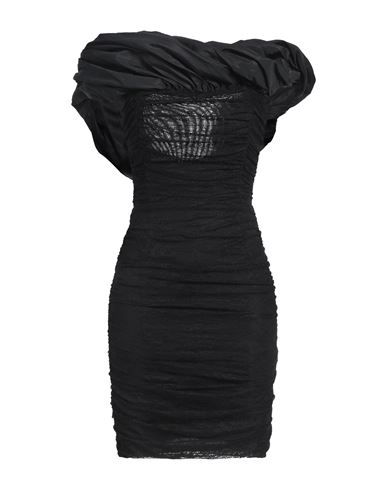Pinko Woman Mini Dress Black Size 6 Polyamide, Elastane, Polyester