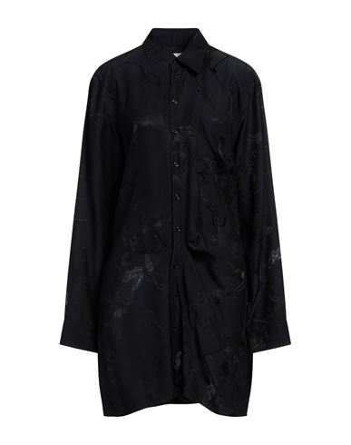 Off-white Woman Mini Dress Black Size 6 Silk, Viscose