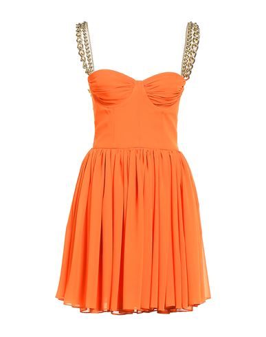 Stefano De Lellis Woman Mini Dress Orange Size 6 Pes - Polyethersulfone