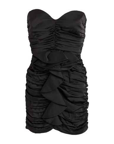 New Arrivals Woman Mini Dress Black Size 8 Pes - Polyethersulfone In Multi