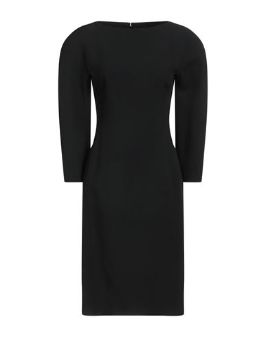 Shop Versace Woman Midi Dress Black Size 6 Acetate, Viscose