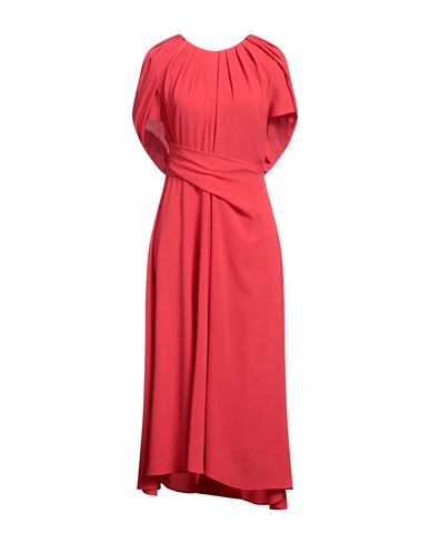 Talbot Runhof Woman Midi Dress Red Size 10 Polyester, Elastane