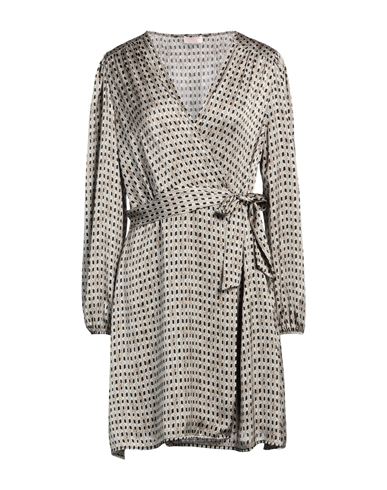 Liu •jo Woman Mini Dress Khaki Size 8 Polyester