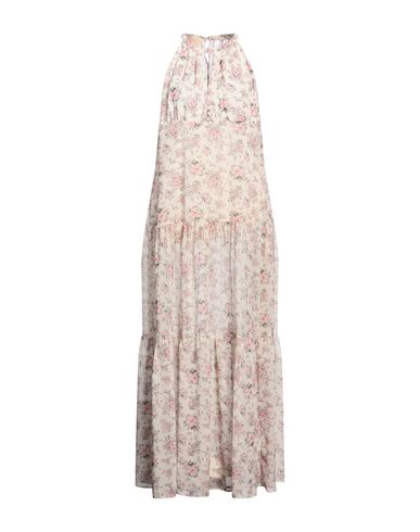 Aniye By Woman Maxi Dress Light Yellow Size 8 Polyester In Pink